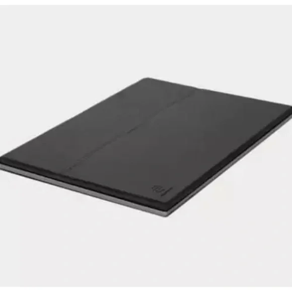 Espresso microfiber 15 inch Display Case Black - Picture 4 of 4